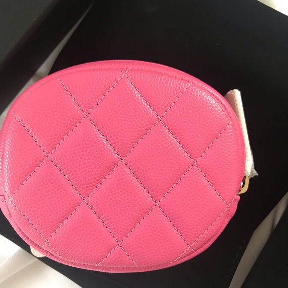 Chanel Barbie pink 19C Cruise O Coin Purse - Picture 5 of 5